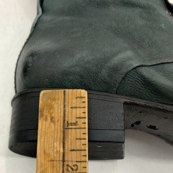 Miz Mooz Nala Combat Boots in Distressed Jade - Picture 12 of 13